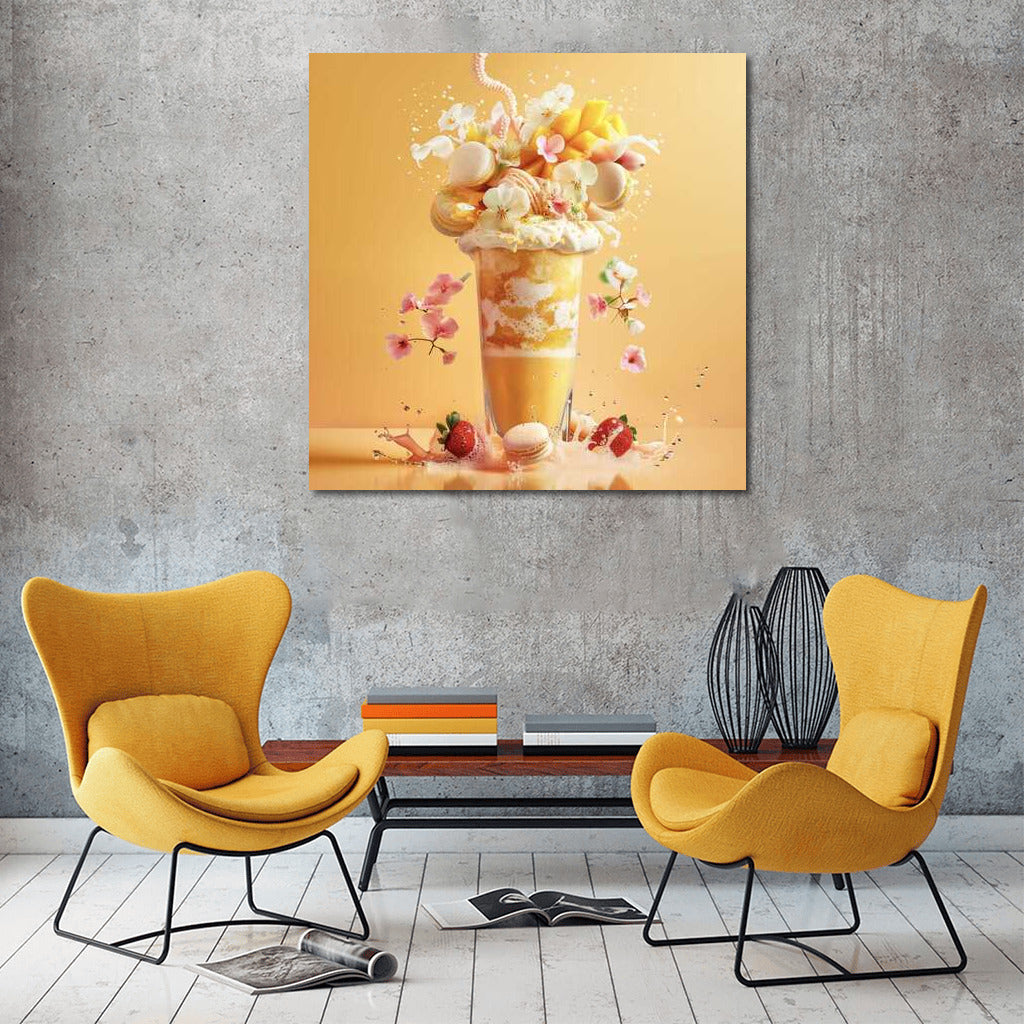 Citrus Fireworks: Orange Cocktail and Sweet Treats
