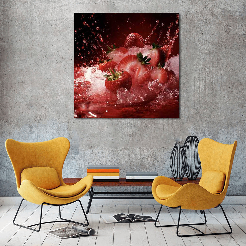 Sweet Temptation: Strawberry Ice Cream for Interior