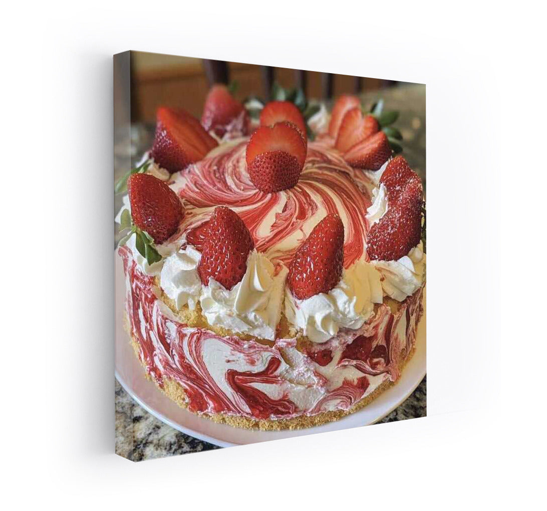 Sweet Temptation: Strawberry Cake