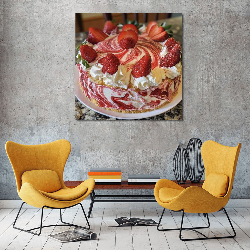 Sweet Temptation: Strawberry Cake