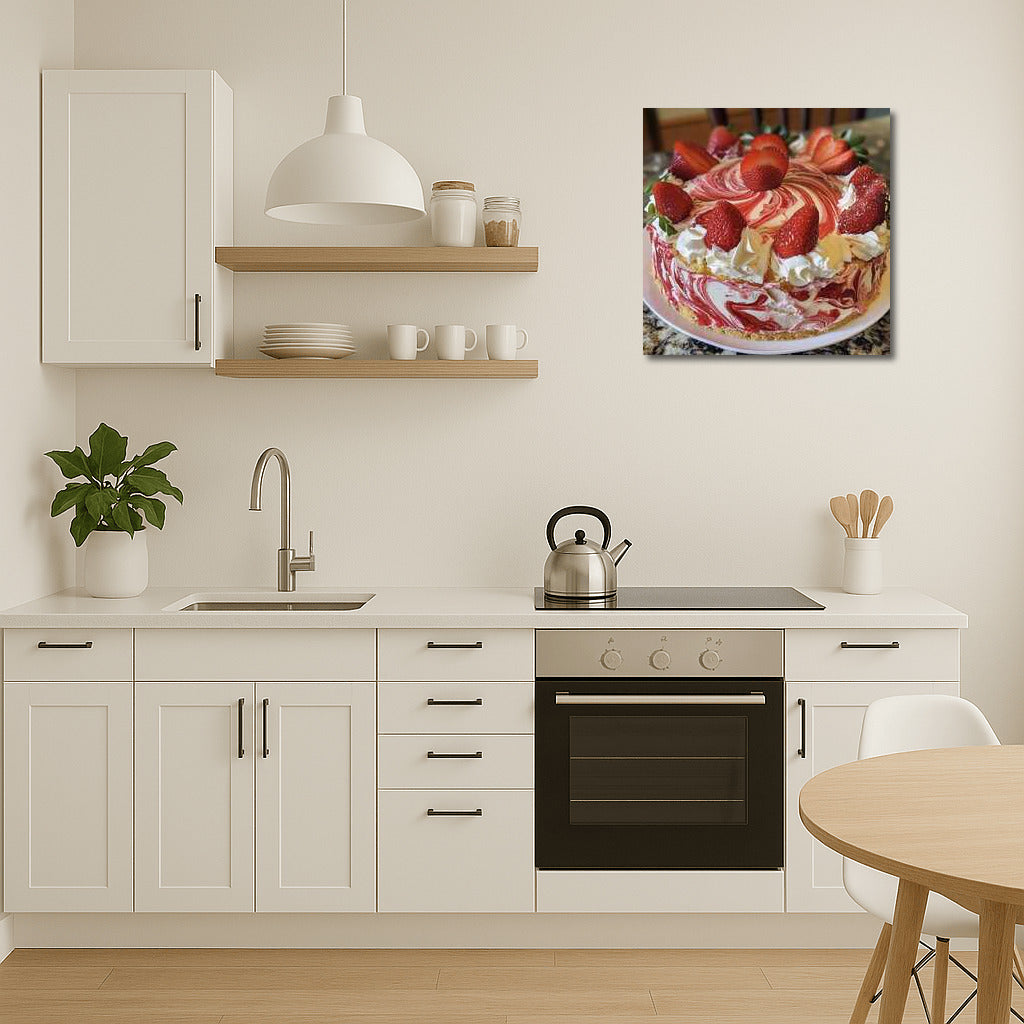 Sweet Temptation: Strawberry Cake