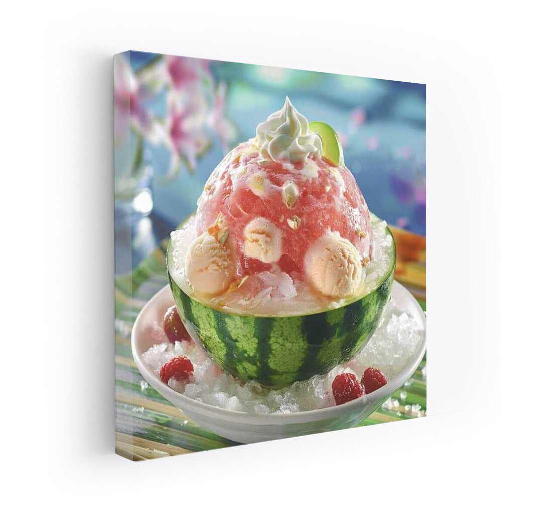 Summer Watermelon Fresh with Ice Cream
