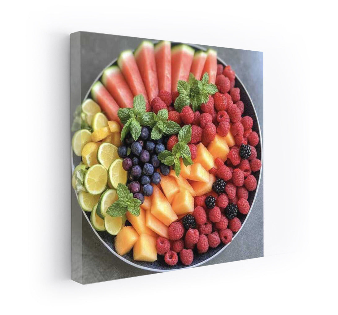 Symphony of Summer Fruits: Juicy Plate for Interior