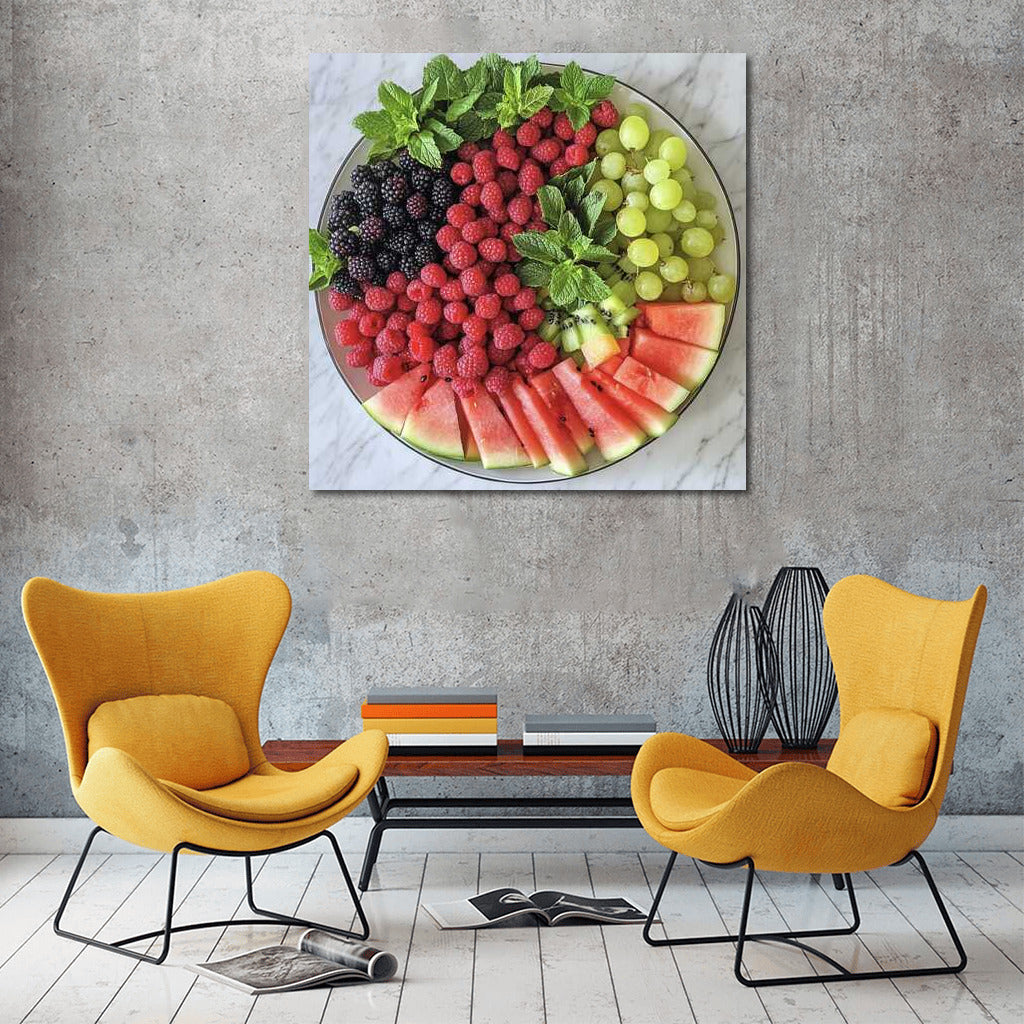 Summer Explosion: Bright Fruit Assortment for Interior