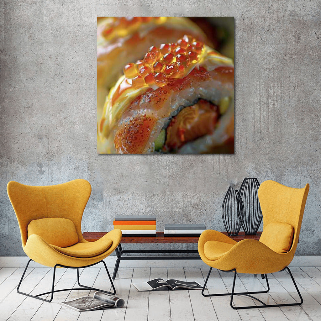 Juicy Sushi Roll: Japanese Aesthetics for Your Interior