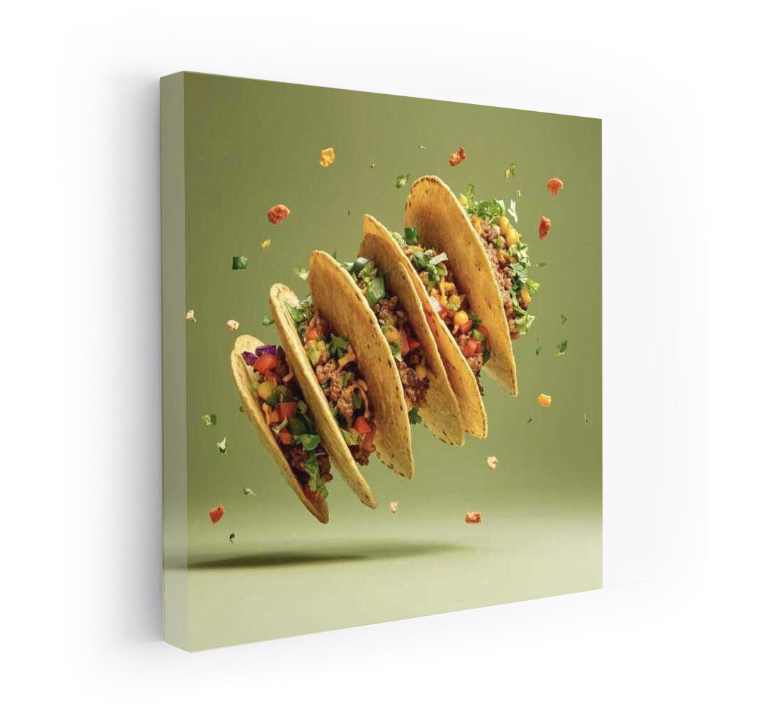 Dancing Tacos: A Whirlwind of Flavors in the Air