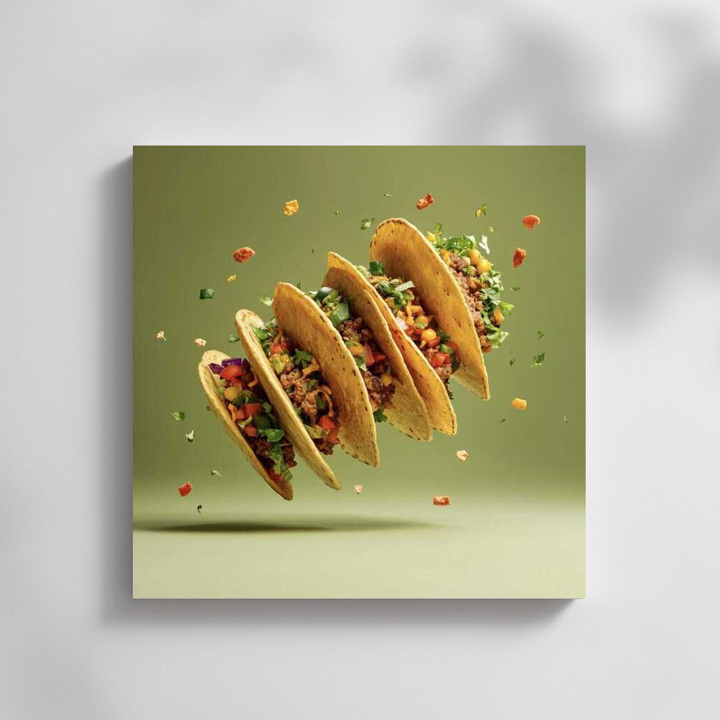 Dancing Tacos: A Whirlwind of Flavors in the Air
