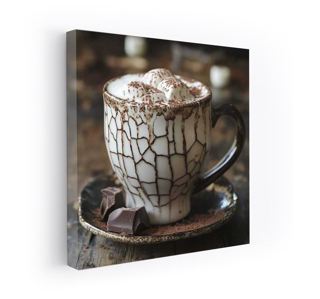 Hot Chocolate with Fluffy Marshmallow: A Cozy Drink for the Soul