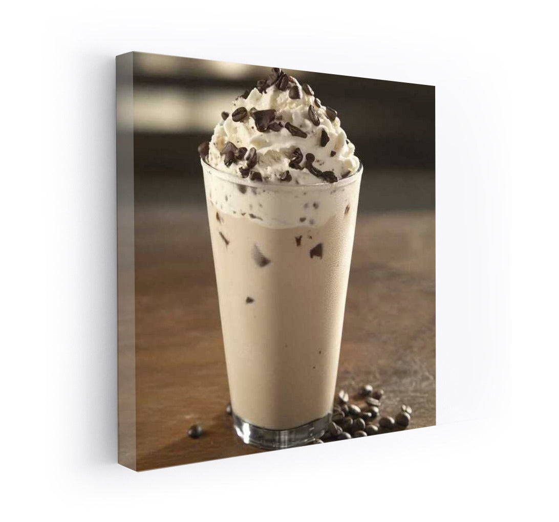 Coffee Ice Cream with Chocolate and Cream: Delicious Inspiration for Foodies