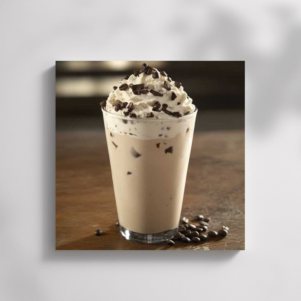 Coffee Ice Cream with Chocolate and Cream: Delicious Inspiration for Foodies