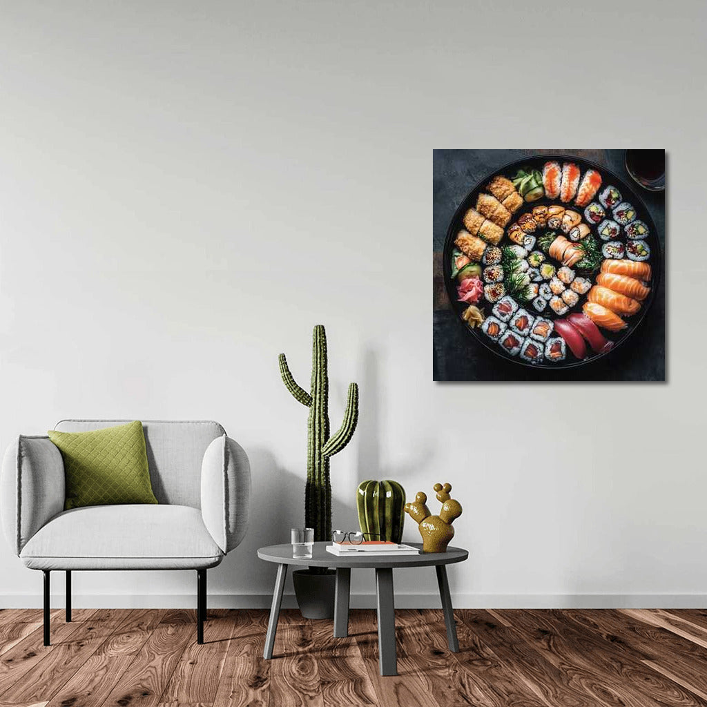 Delicious Sushi Assortment: Sophistication for Your Kitchen