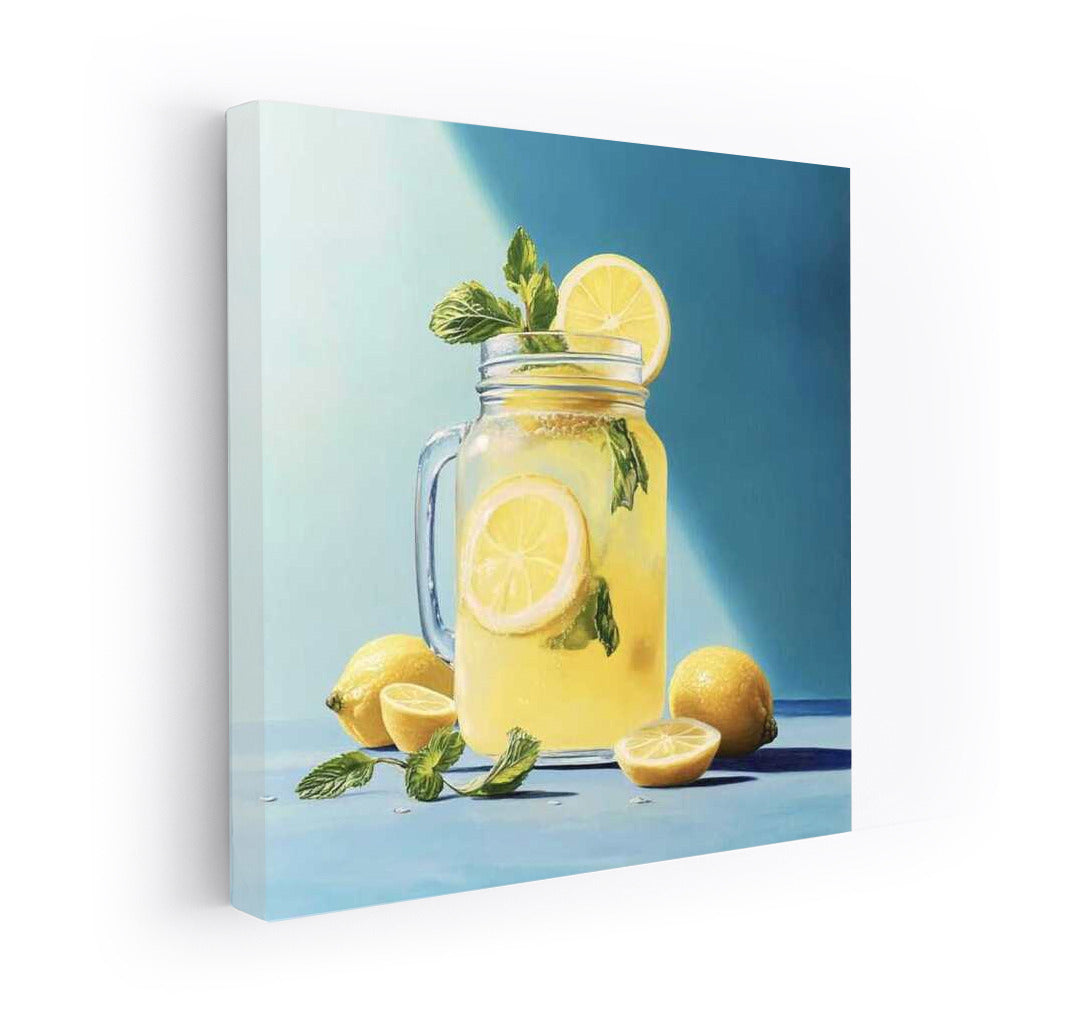 Summer Lemonade: Fresh Lemon and Mint