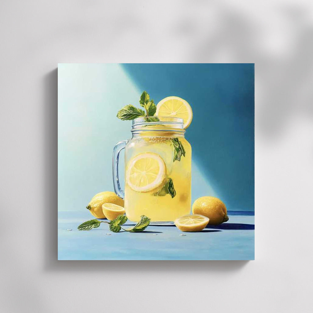 Summer Lemonade: Fresh Lemon and Mint