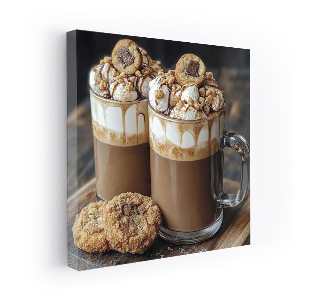 Sweet Coziness: Marshmallow Cookie Latte
