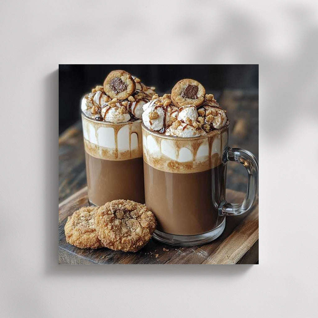 Sweet Coziness: Marshmallow Cookie Latte