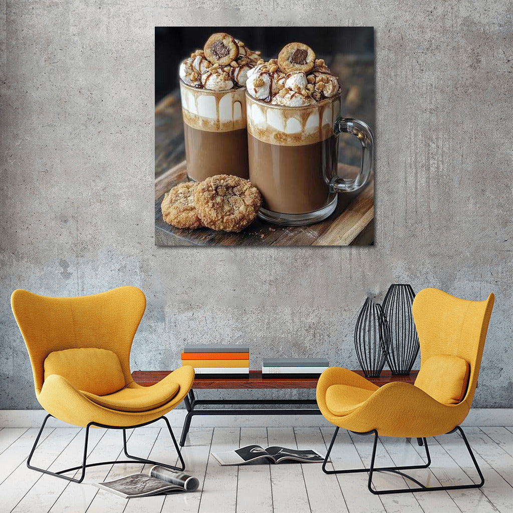 Sweet Coziness: Marshmallow Cookie Latte