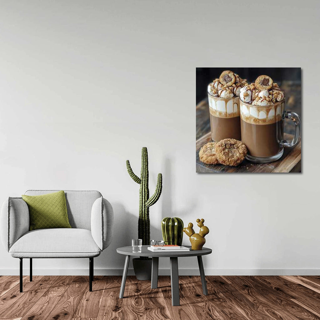 Sweet Coziness: Marshmallow Cookie Latte