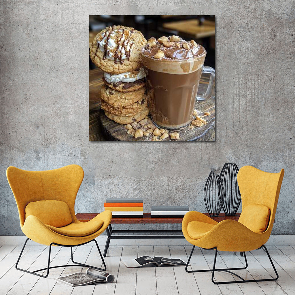 Sweet Harmony: Latte and Cookies