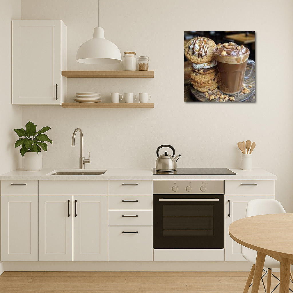 Sweet Harmony: Latte and Cookies