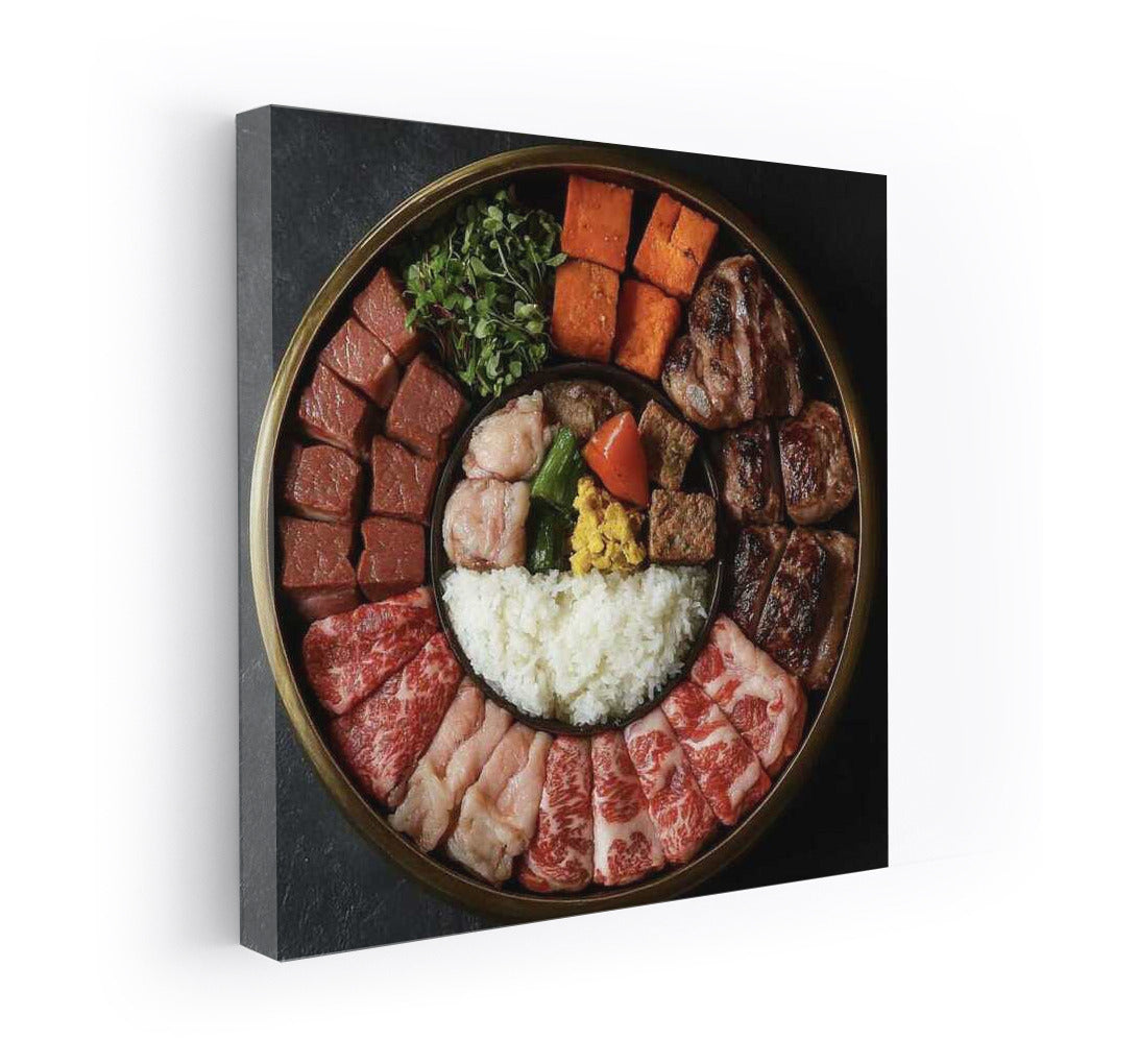 Meat Festival: A Mouthwatering Wall Treat for the Kitchen