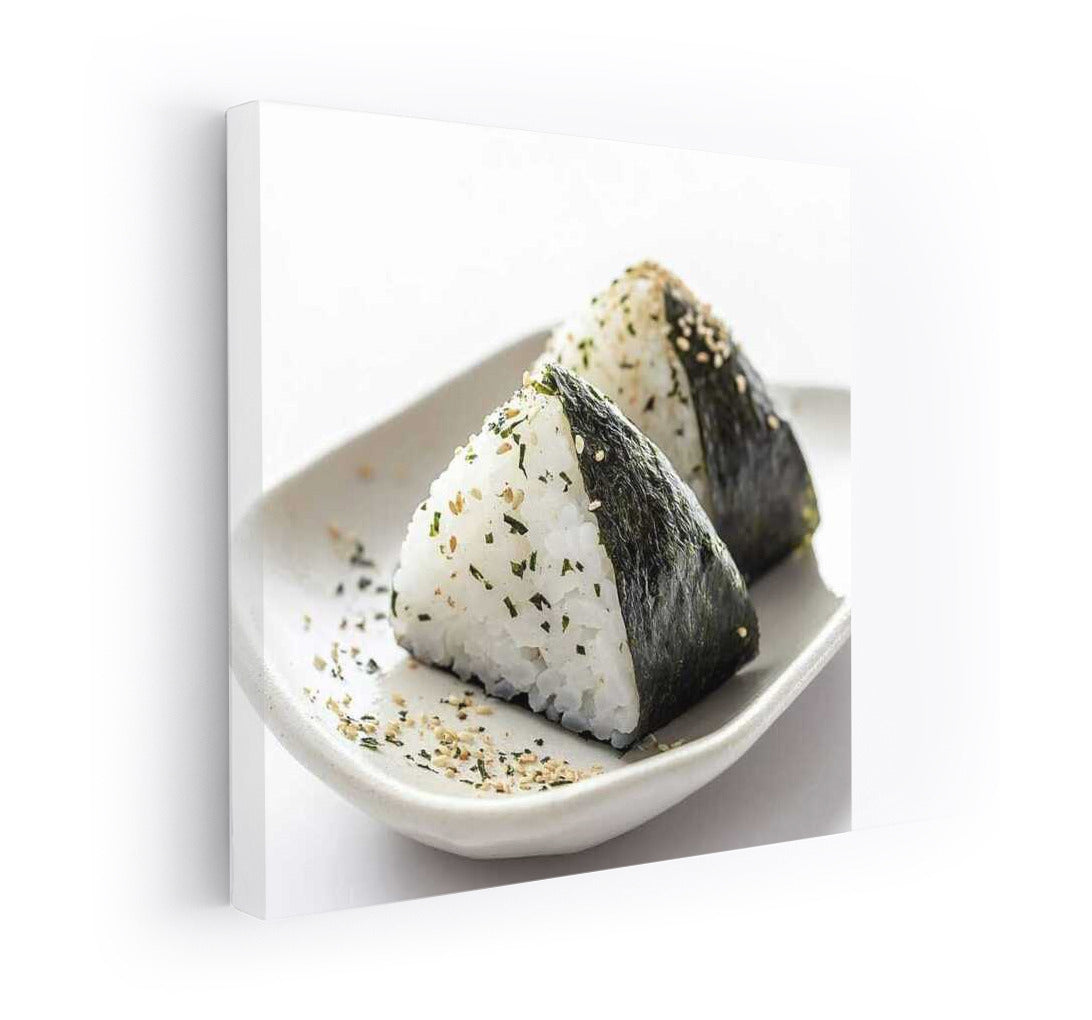 Japanese Onigiri: A Taste of the East on Your Wall