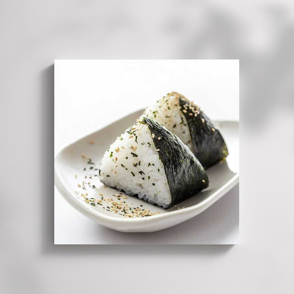 Japanese Onigiri: A Taste of the East on Your Wall
