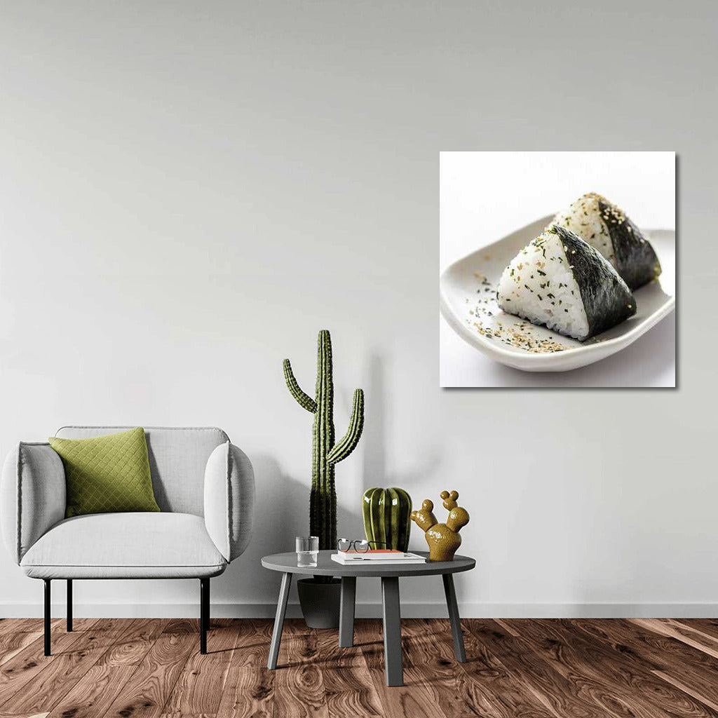 Japanese Onigiri: A Taste of the East on Your Wall