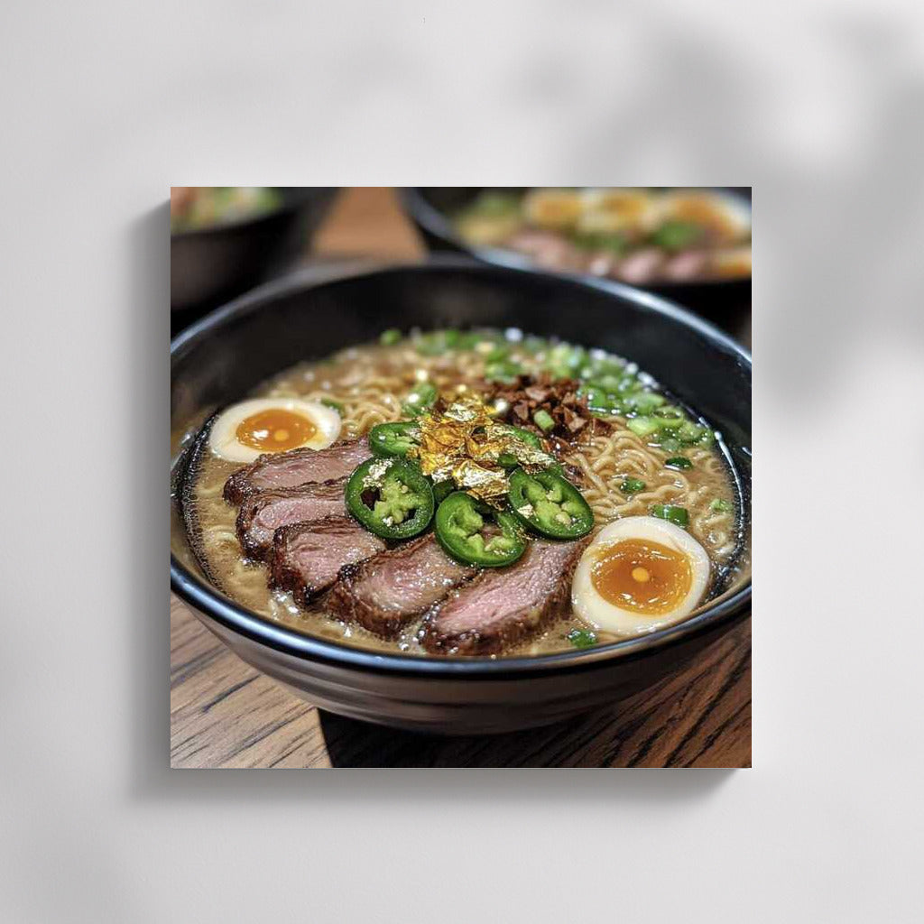 The Tasty World of Ramen: A Mouthwatering Masterpiece with Noodles and Meat