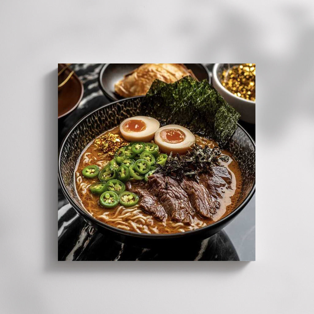 Ramen: Tasty Temptation on the Wall
