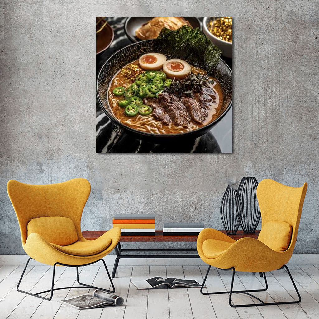 Ramen: Tasty Temptation on the Wall