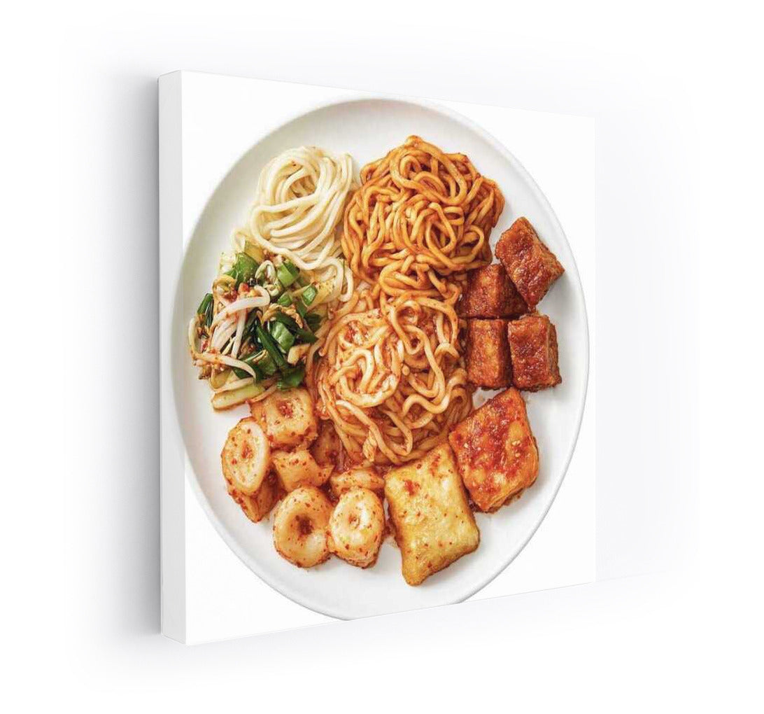 Oriental Noodles: A Culinary Journey on Your Wall