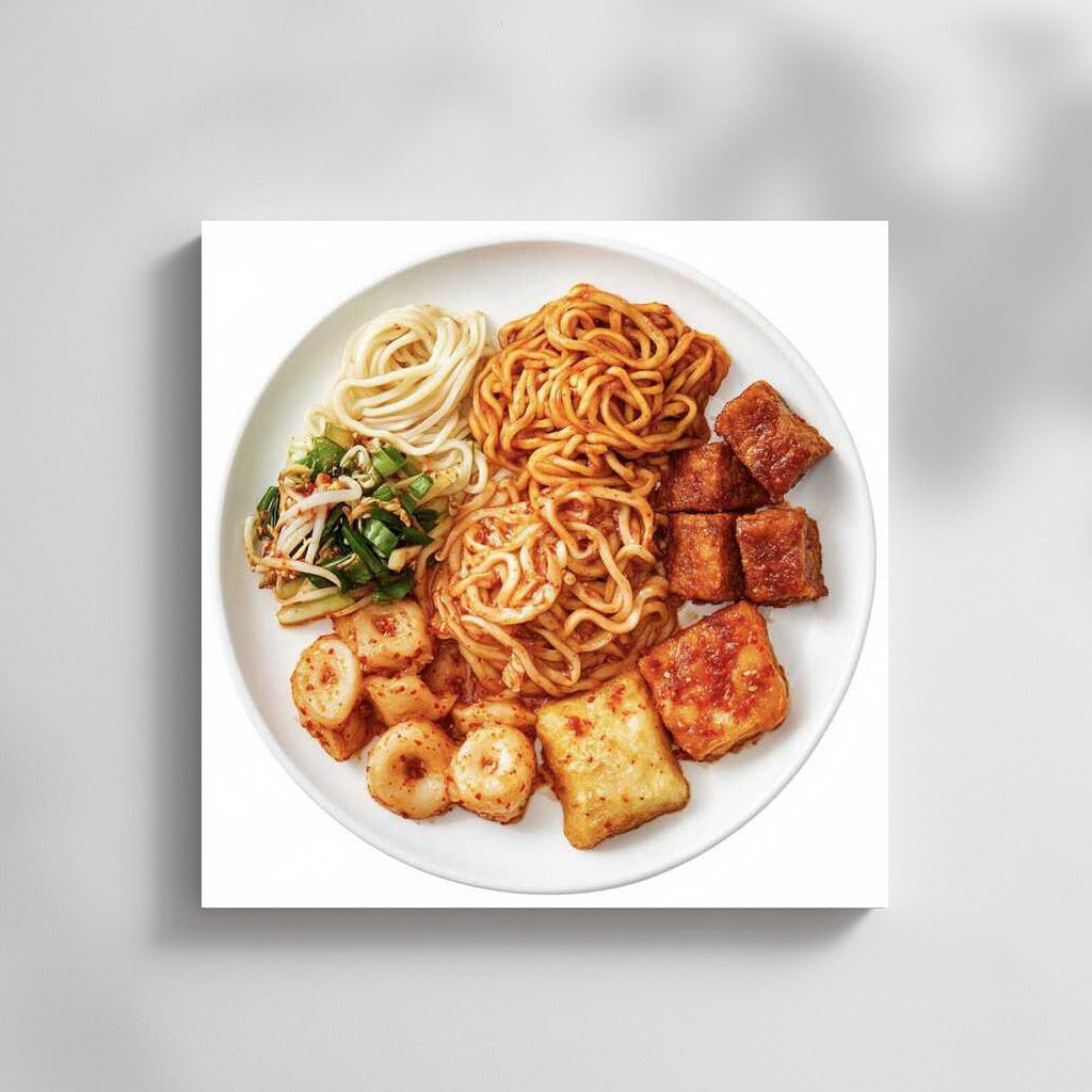 Oriental Noodles: A Culinary Journey on Your Wall