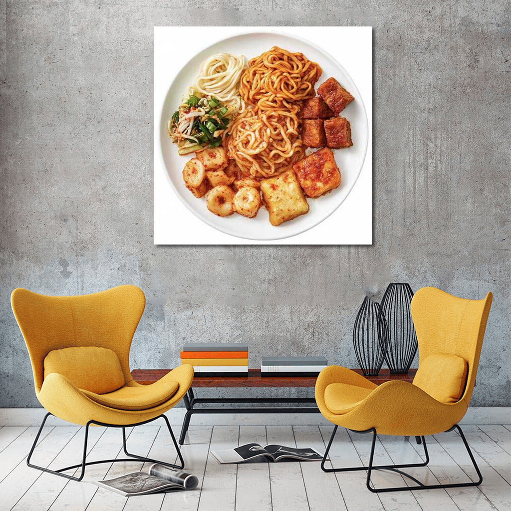 Oriental Noodles: A Culinary Journey on Your Wall