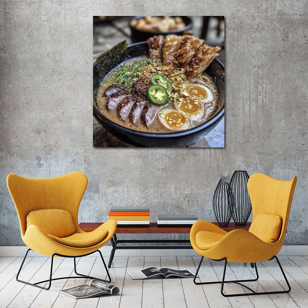 Japanese Ramen Symphony: Flavors and Colors