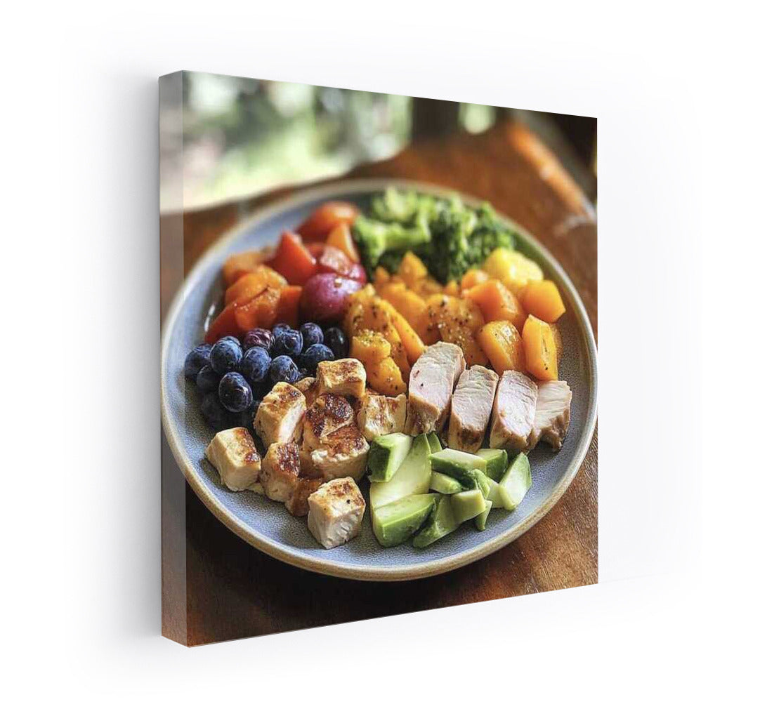 Rich in Flavor: Vegetable Fireworks with Avocado and Berries