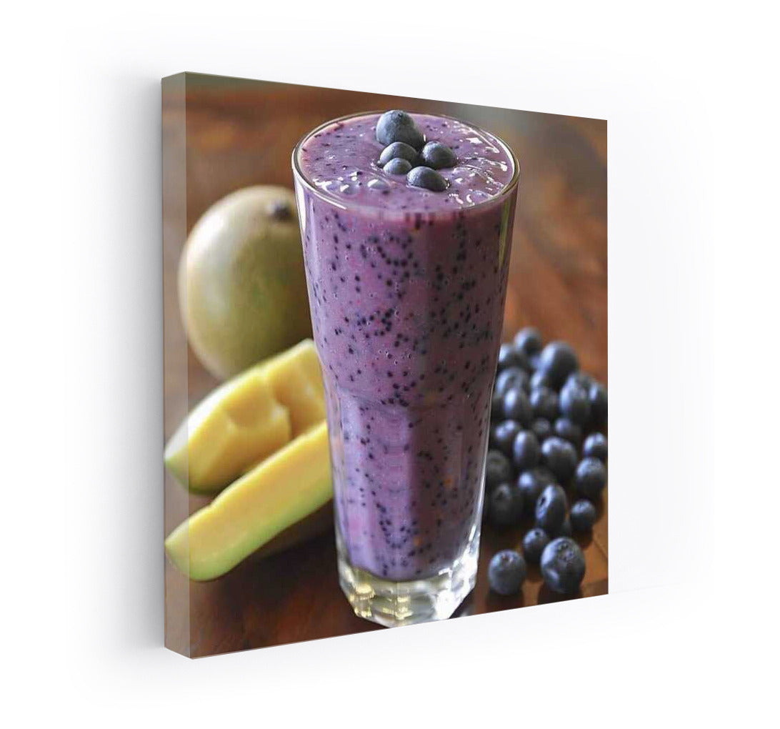 Energy Smoothie: Blueberry & Mango