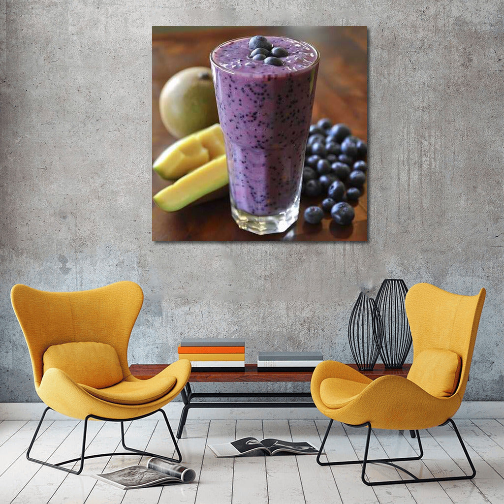 Energy Smoothie: Blueberry & Mango