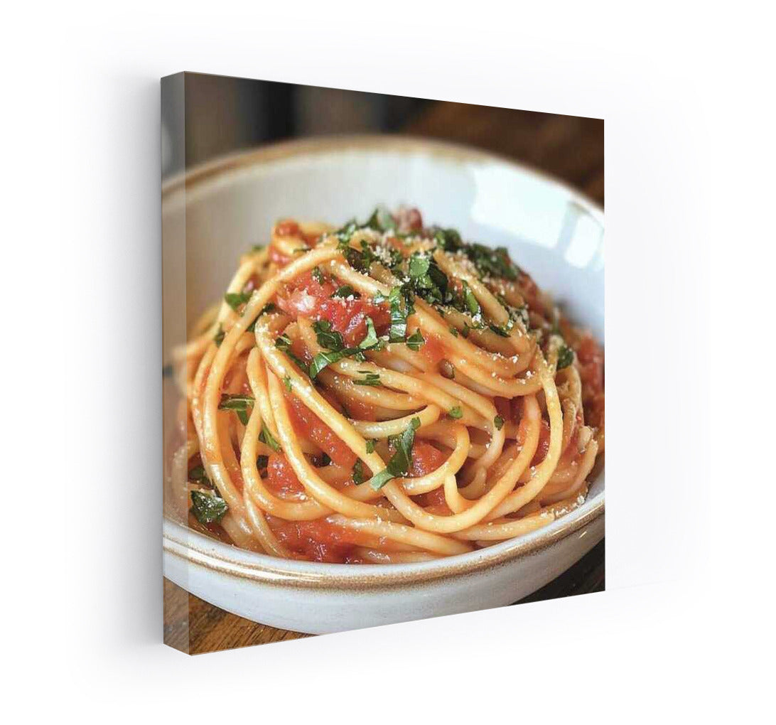 Spaghetti in Tomato Sauce: A Bright Accent for Your Interior