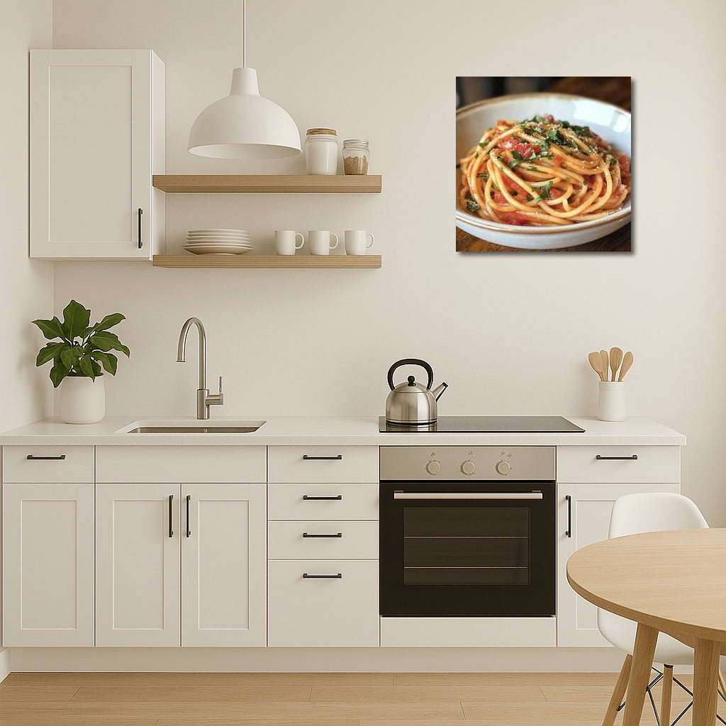 Spaghetti in Tomato Sauce: A Bright Accent for Your Interior