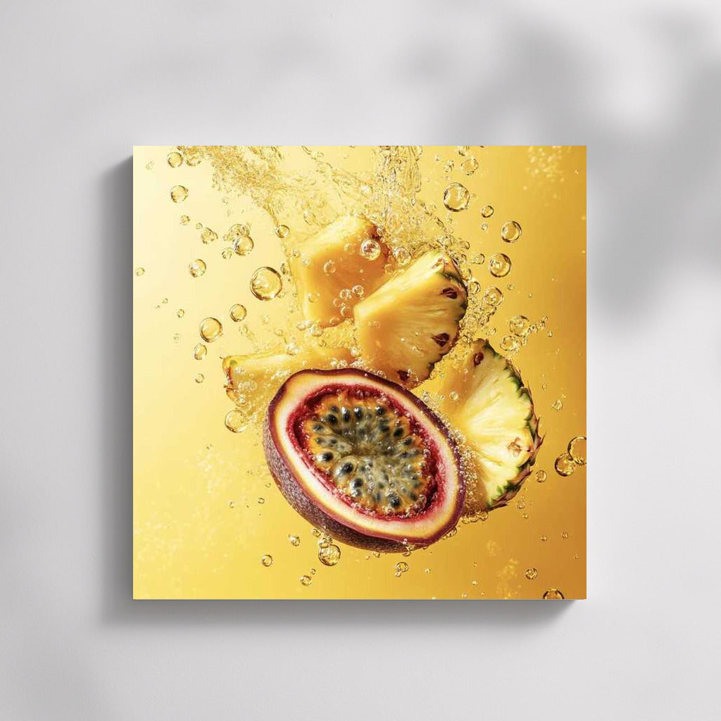 Tropical Explosion: Pineapple and Passion Fruit in Colours and Flavours