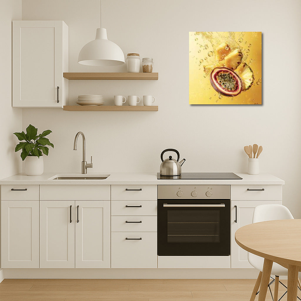 Tropical Explosion: Pineapple and Passion Fruit in Colours and Flavours