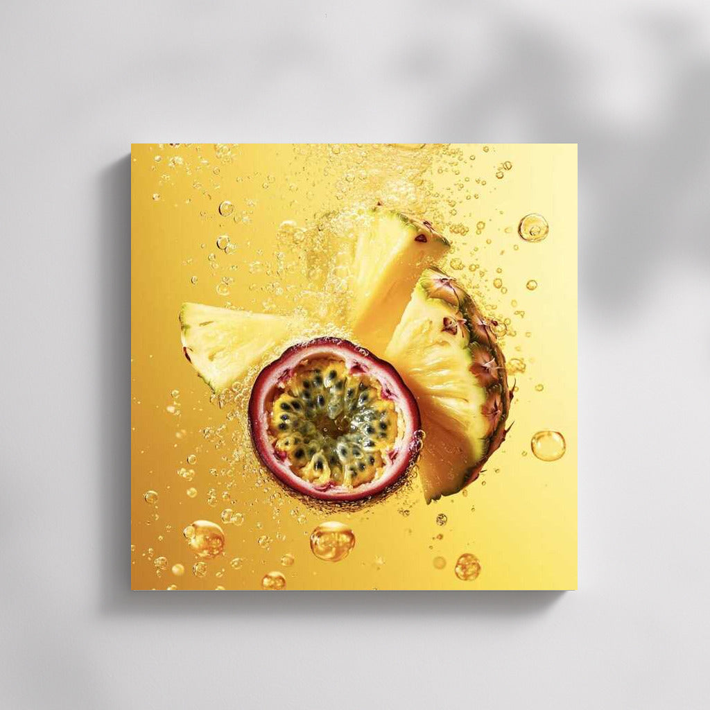 Tropical Explosion: Pineapple & Passion Fruit