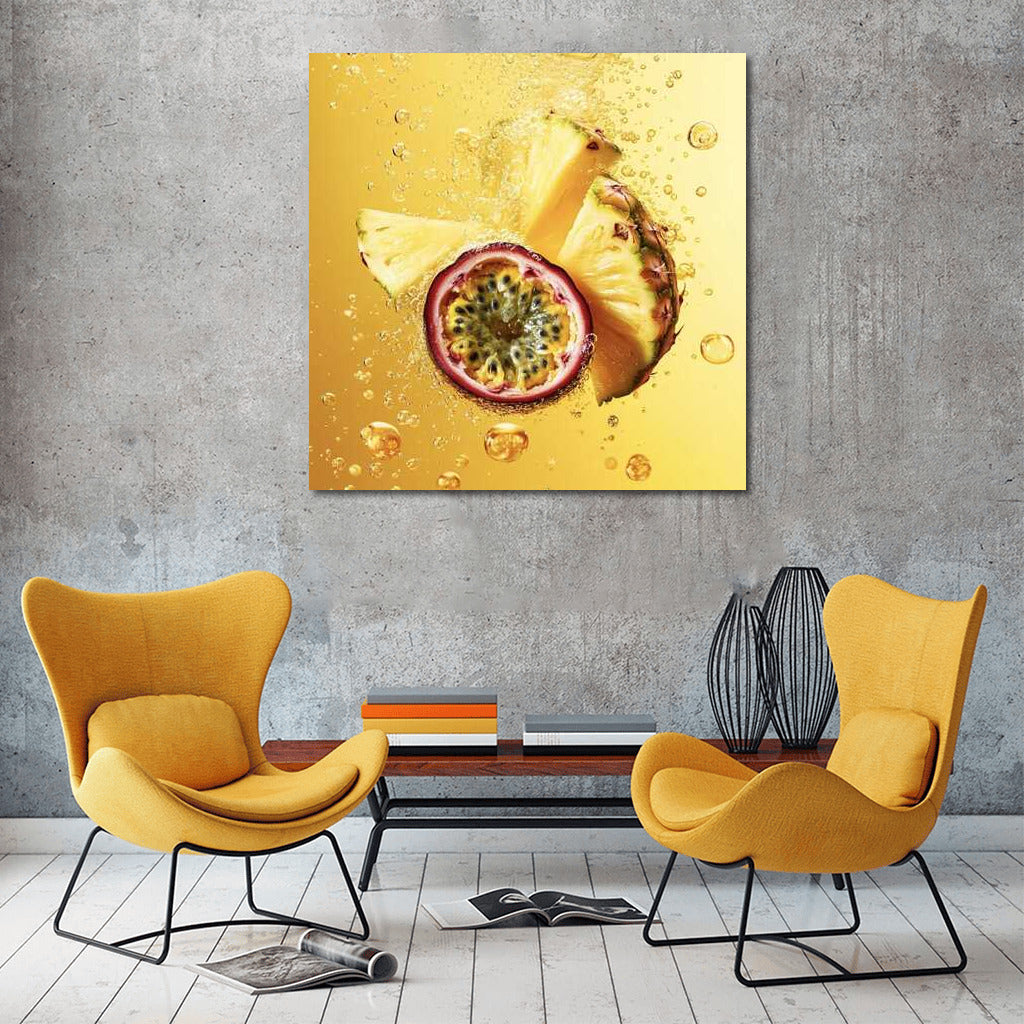 Tropical Explosion: Pineapple & Passion Fruit