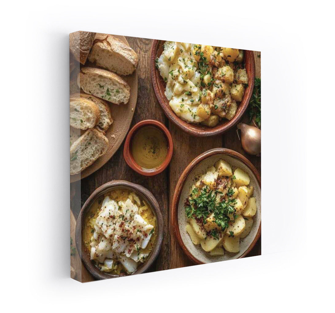 Bright Potato Buffet: Delicious Photography for Interior