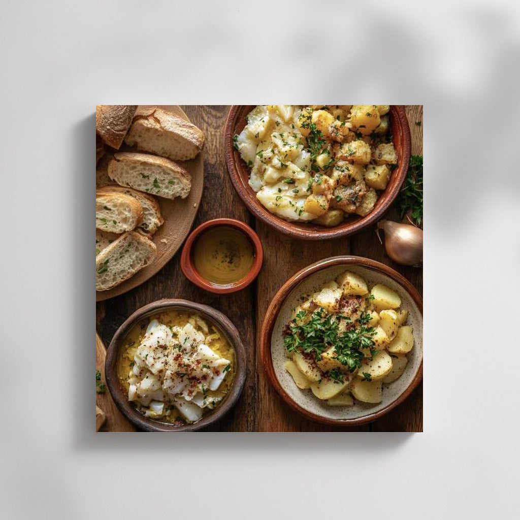 Bright Potato Buffet: Delicious Photography for Interior