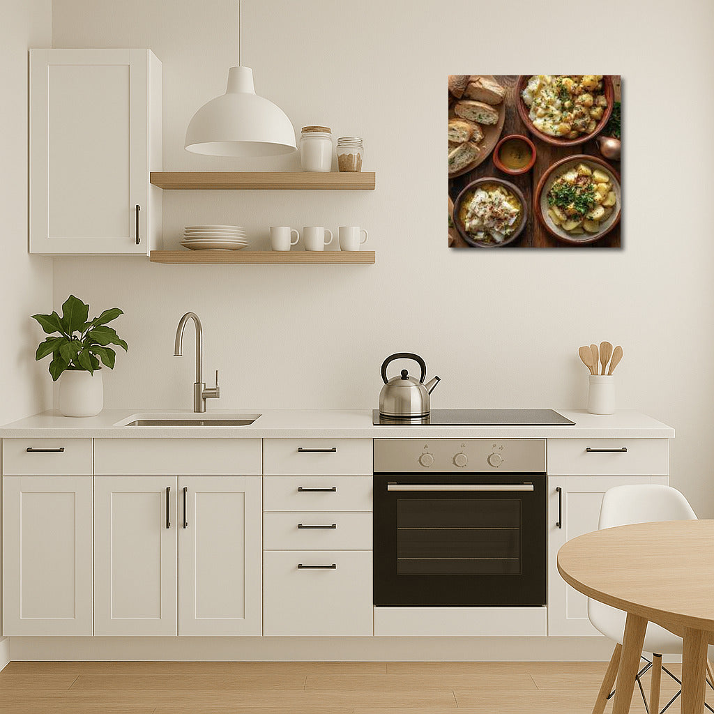 Bright Potato Buffet: Delicious Photography for Interior
