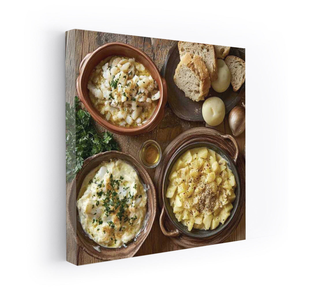 Glowing Country Gastronomy: Vibrant Food Photography