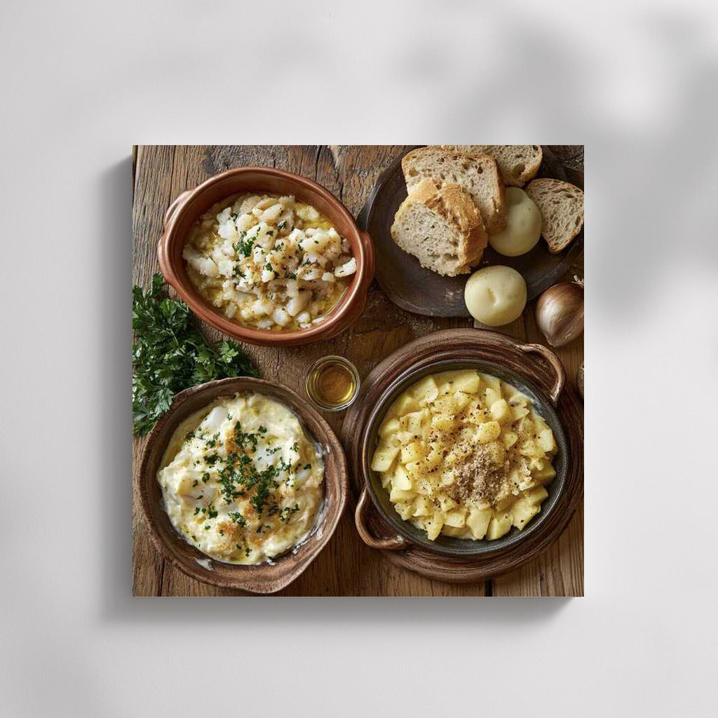 Glowing Country Gastronomy: Vibrant Food Photography