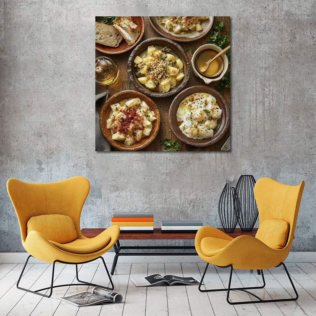 Mediterranean Festival of Flavors: Vivid Photography of Dishes for Interiors