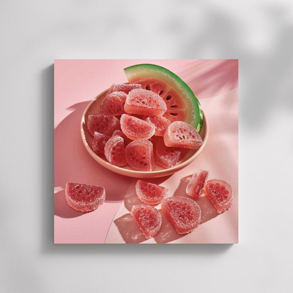 Watermelon Chewy Desserts: Summer Taste on Your Walls